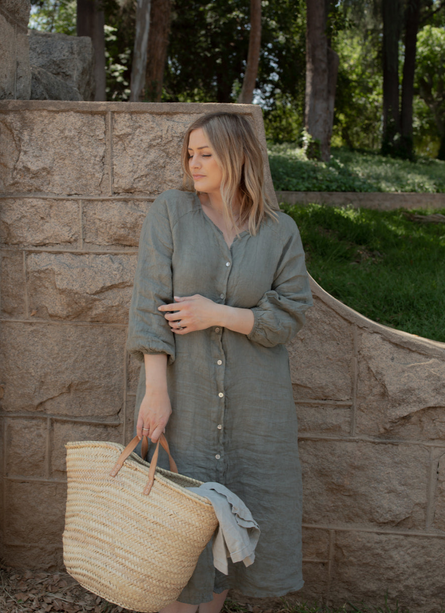 The Camille Linen Dress