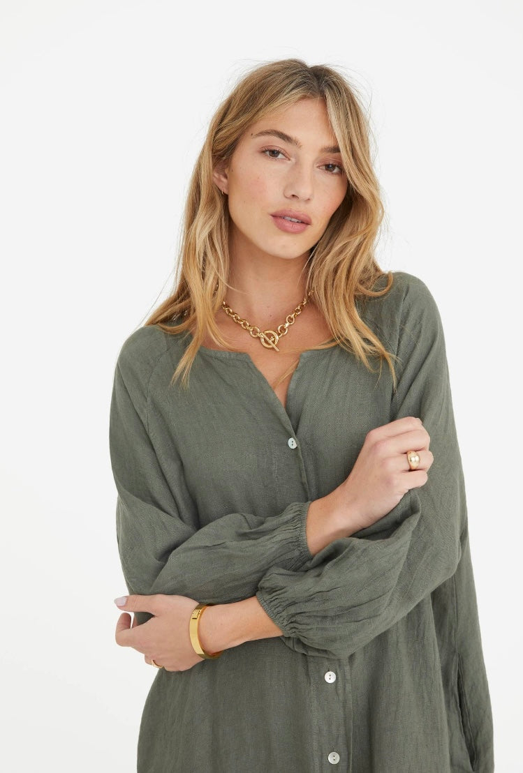 The Camille Linen Dress