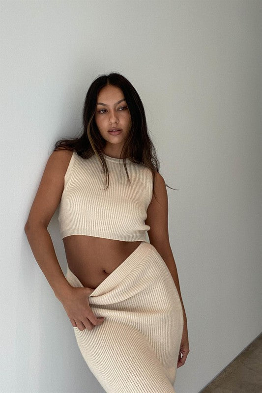 Warm Sands Sweater Set
