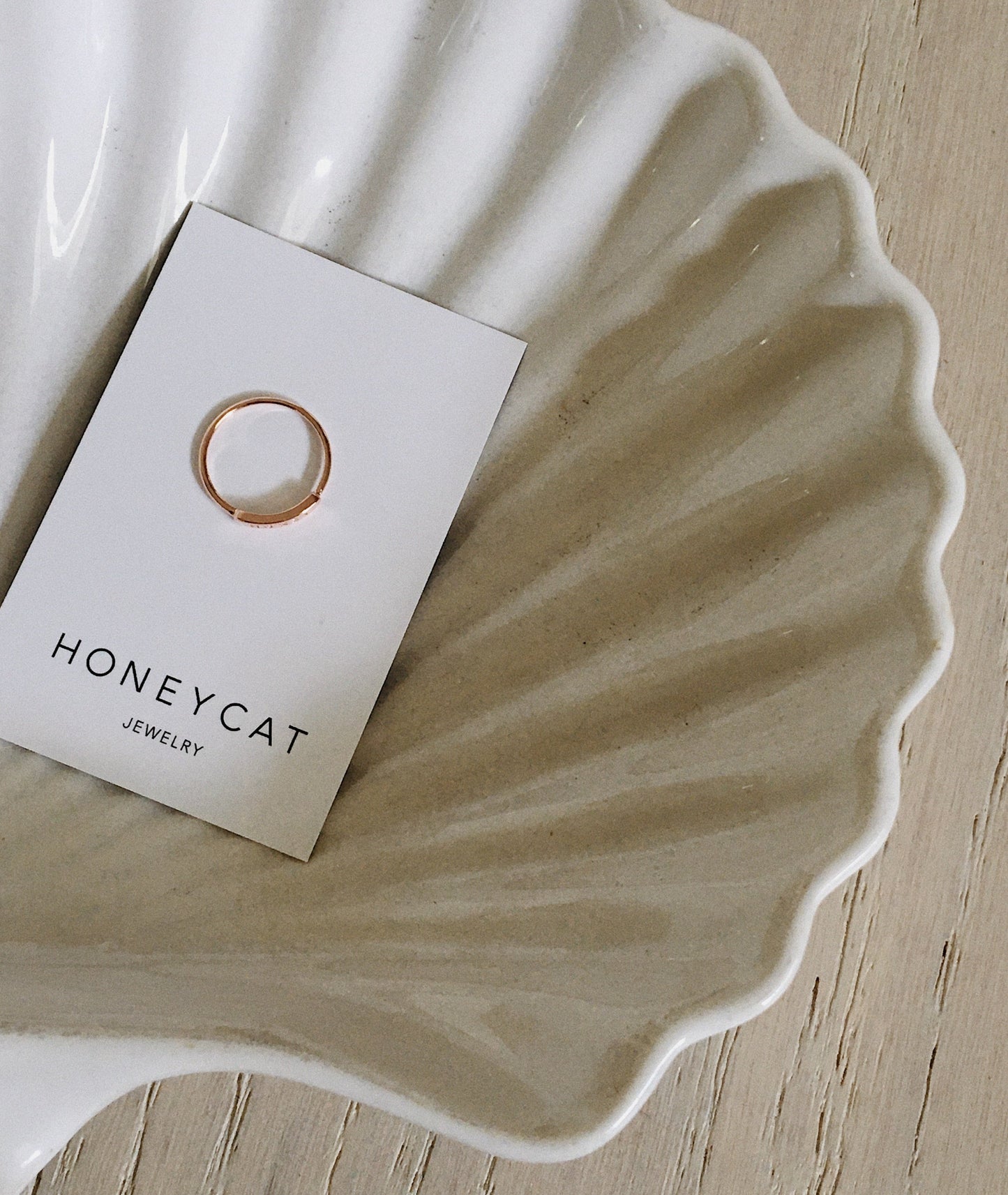 Rose Gold "HONEY" Ring
