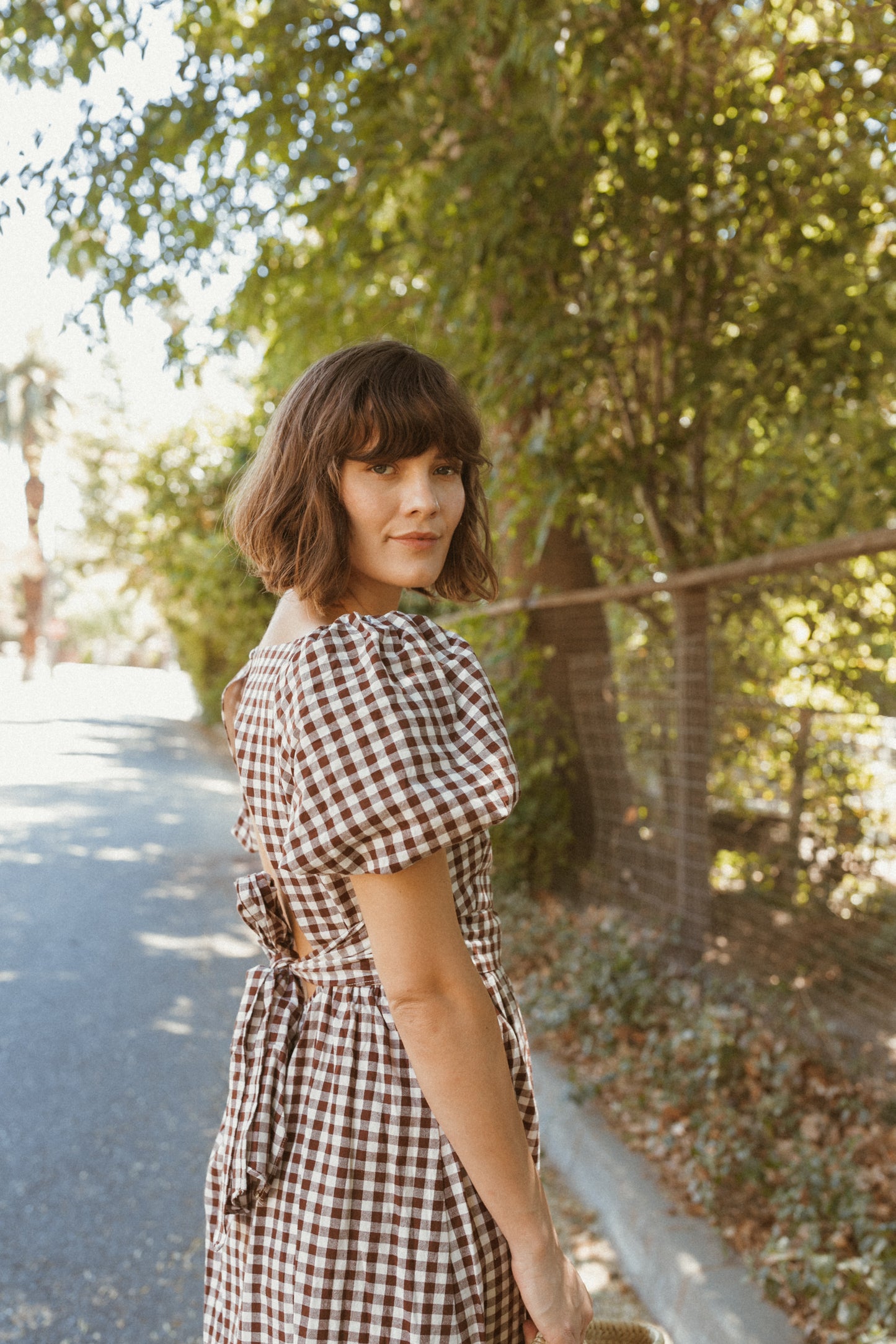 Eden Checker Dress