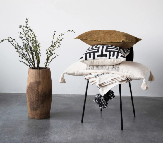 Linen Lumbar Pillow