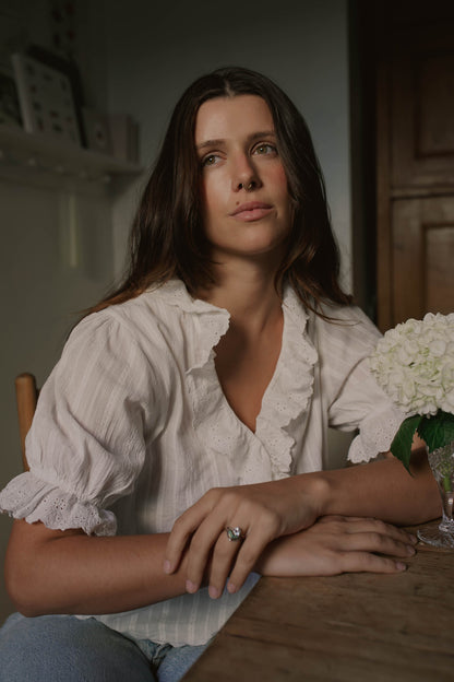 Josephine Ruffle Blouse