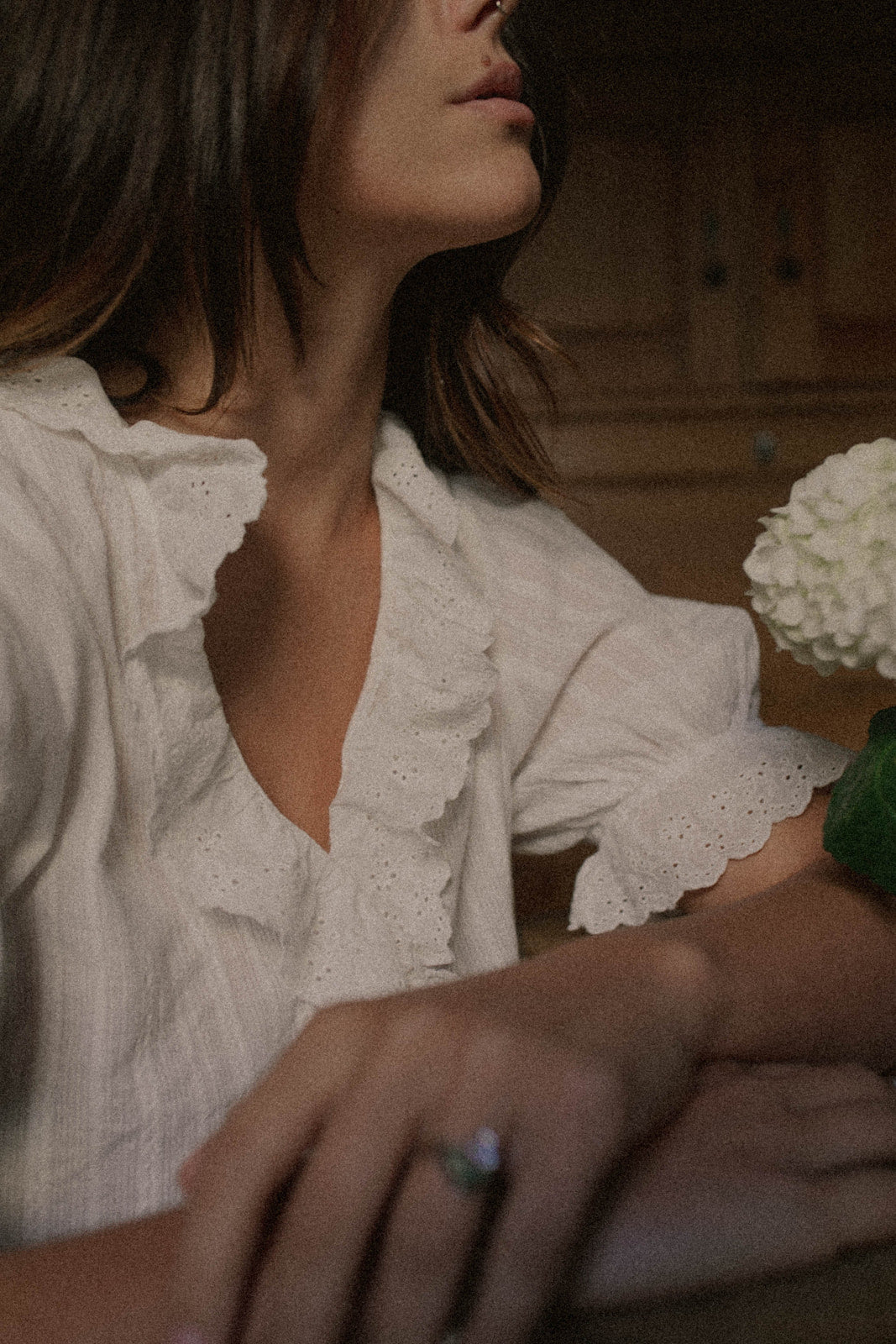 Josephine Ruffle Blouse