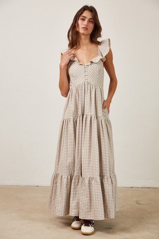 Rhodes Gingham Dress