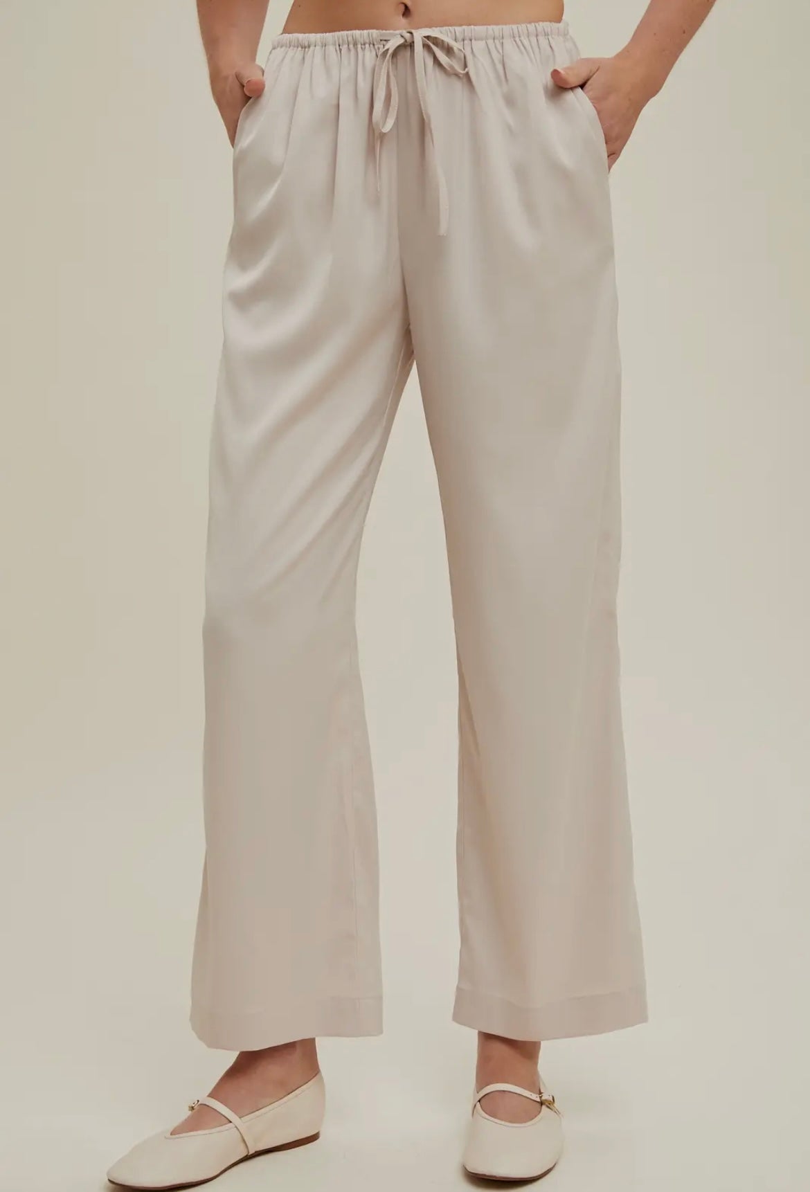 London Satin Pants