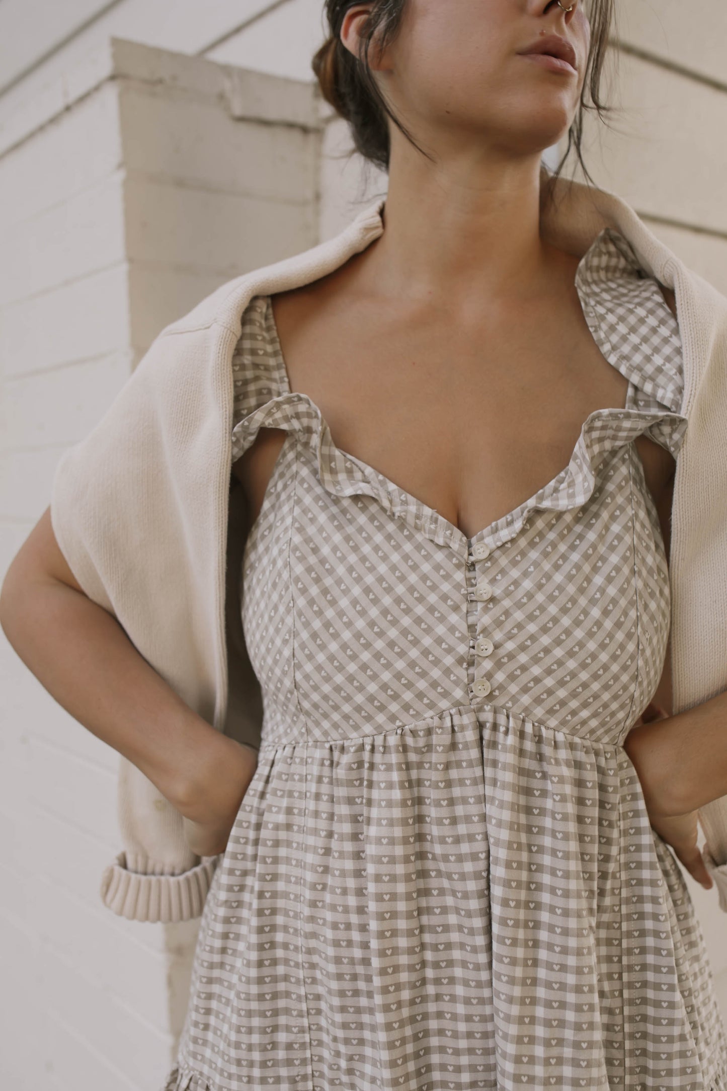Rhodes Gingham Dress