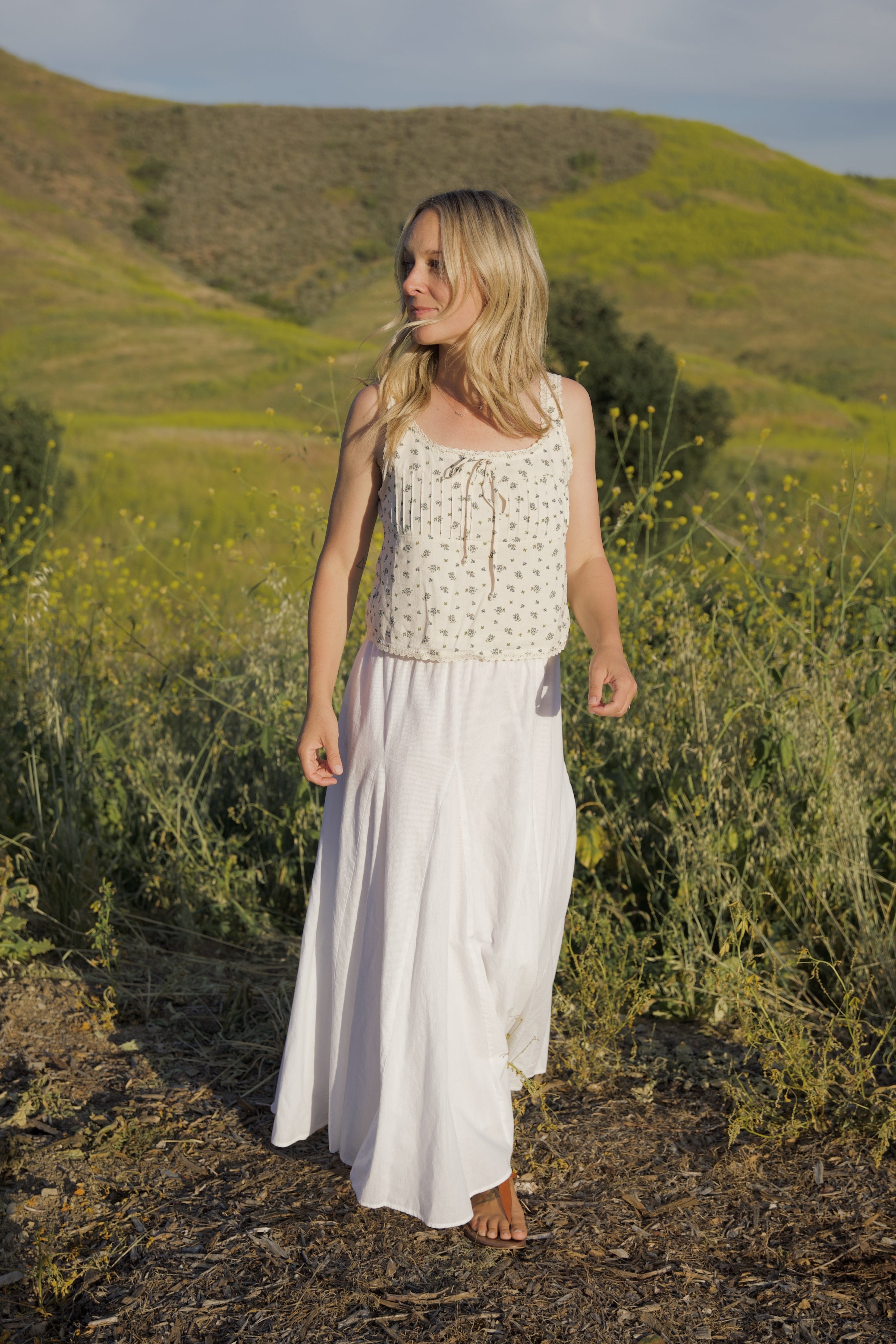 Flora Cotton Top