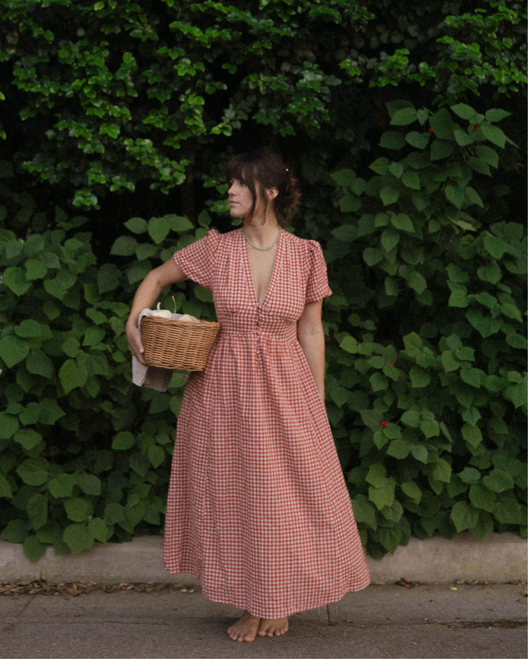 Maggie Gingham Dress
