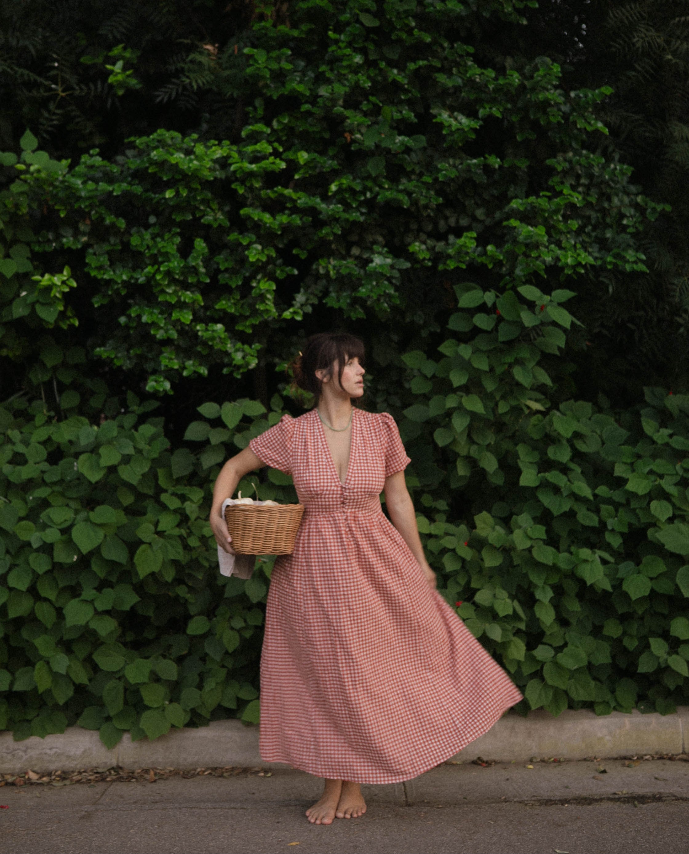Maggie Gingham Dress