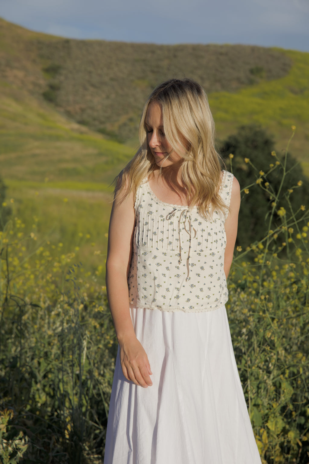 Flora Cotton Top