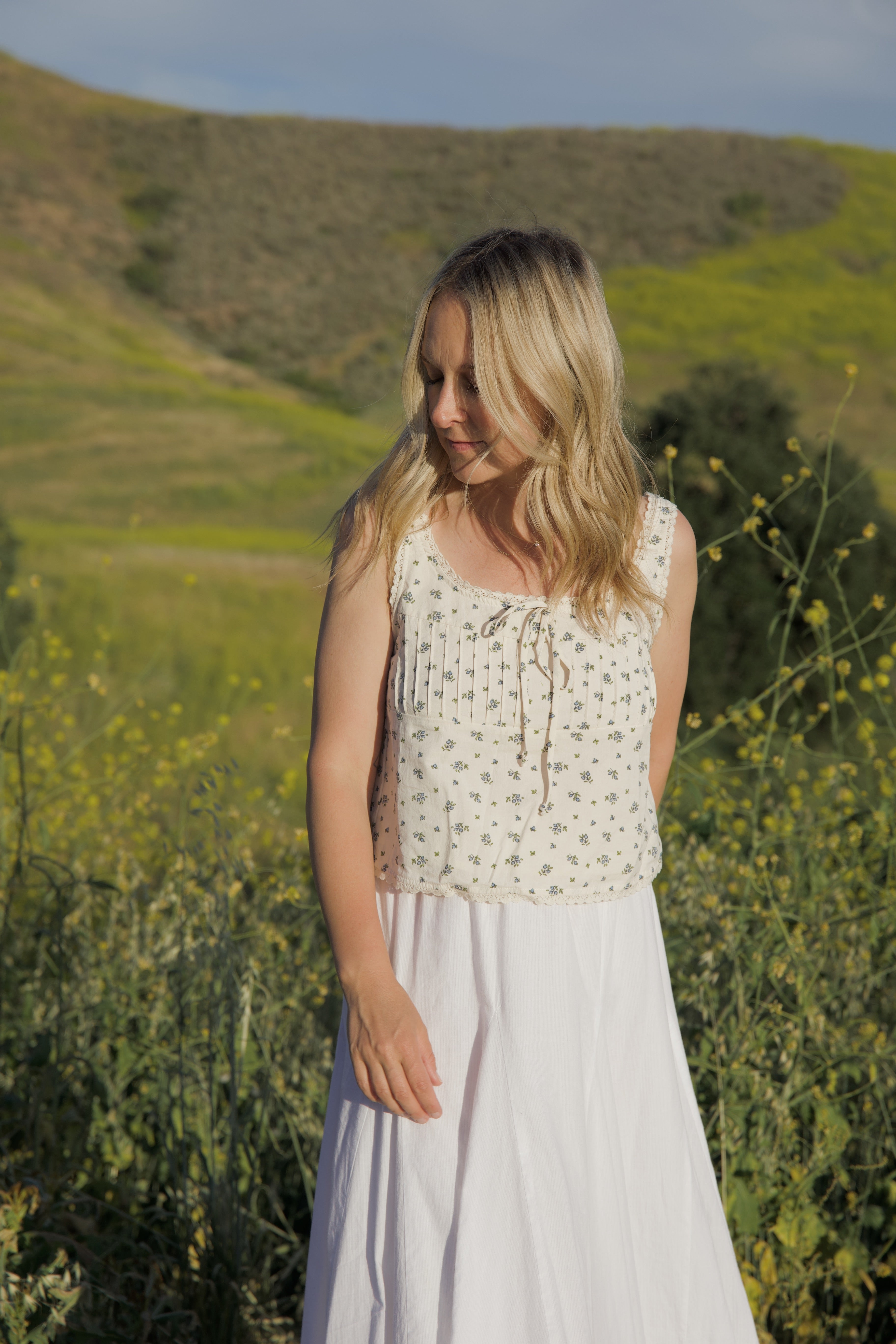 Flora Cotton Top