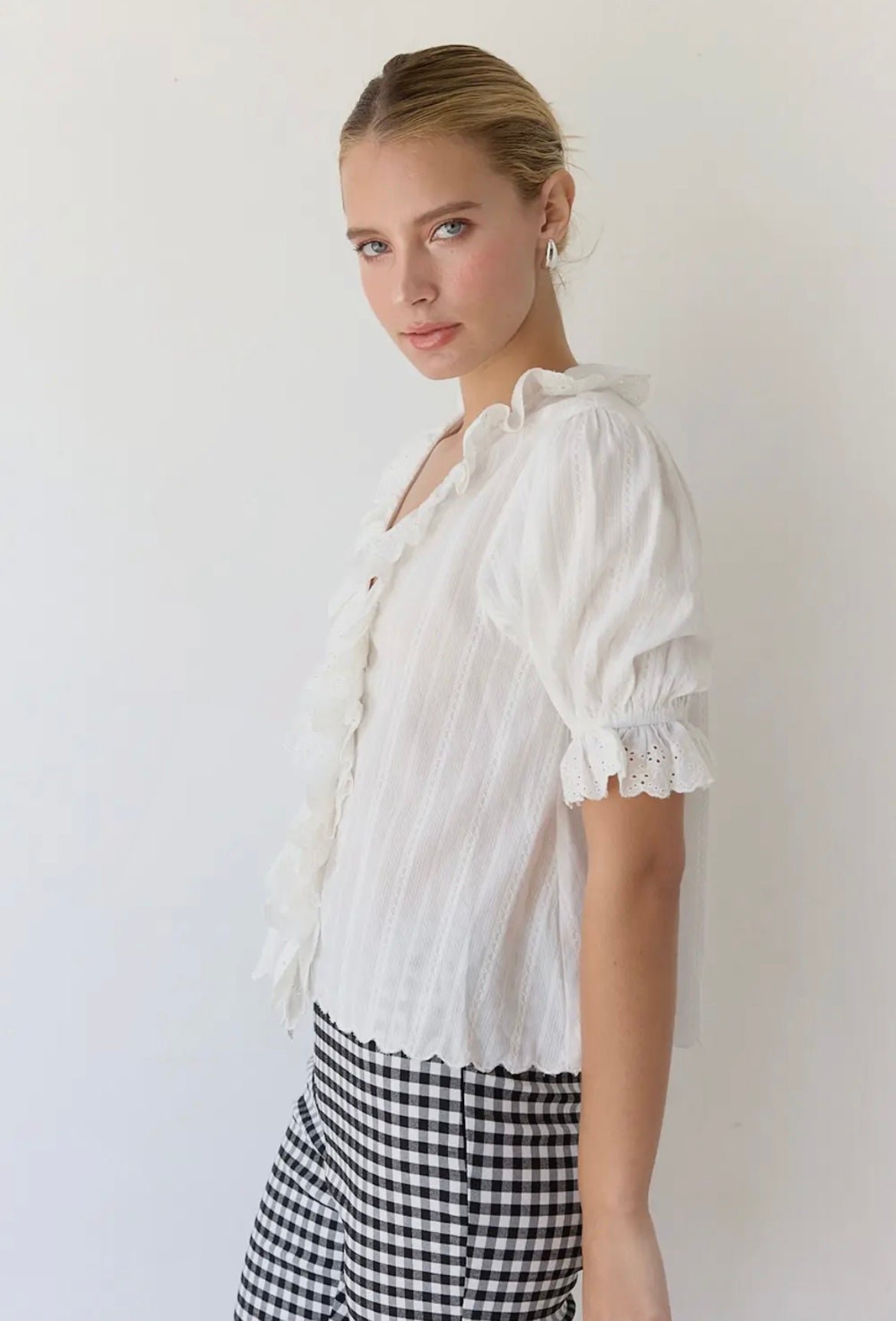 Josephine Ruffle Blouse