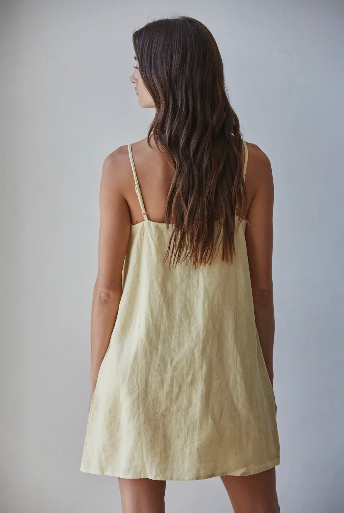 Kaia Linen Mini Dress
