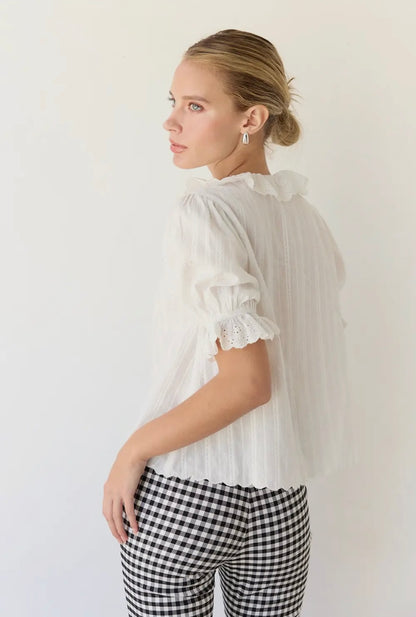 Josephine Ruffle Blouse