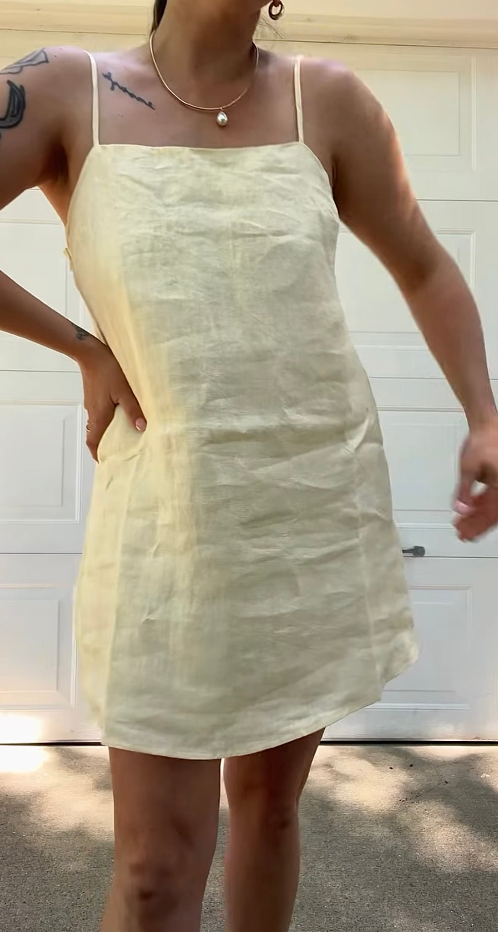 Kaia Linen Mini Dress