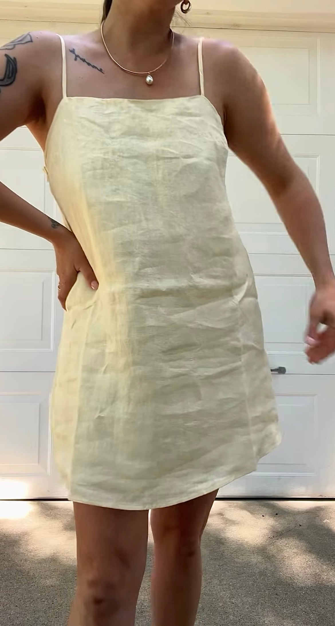 Kaia Linen Mini Dress