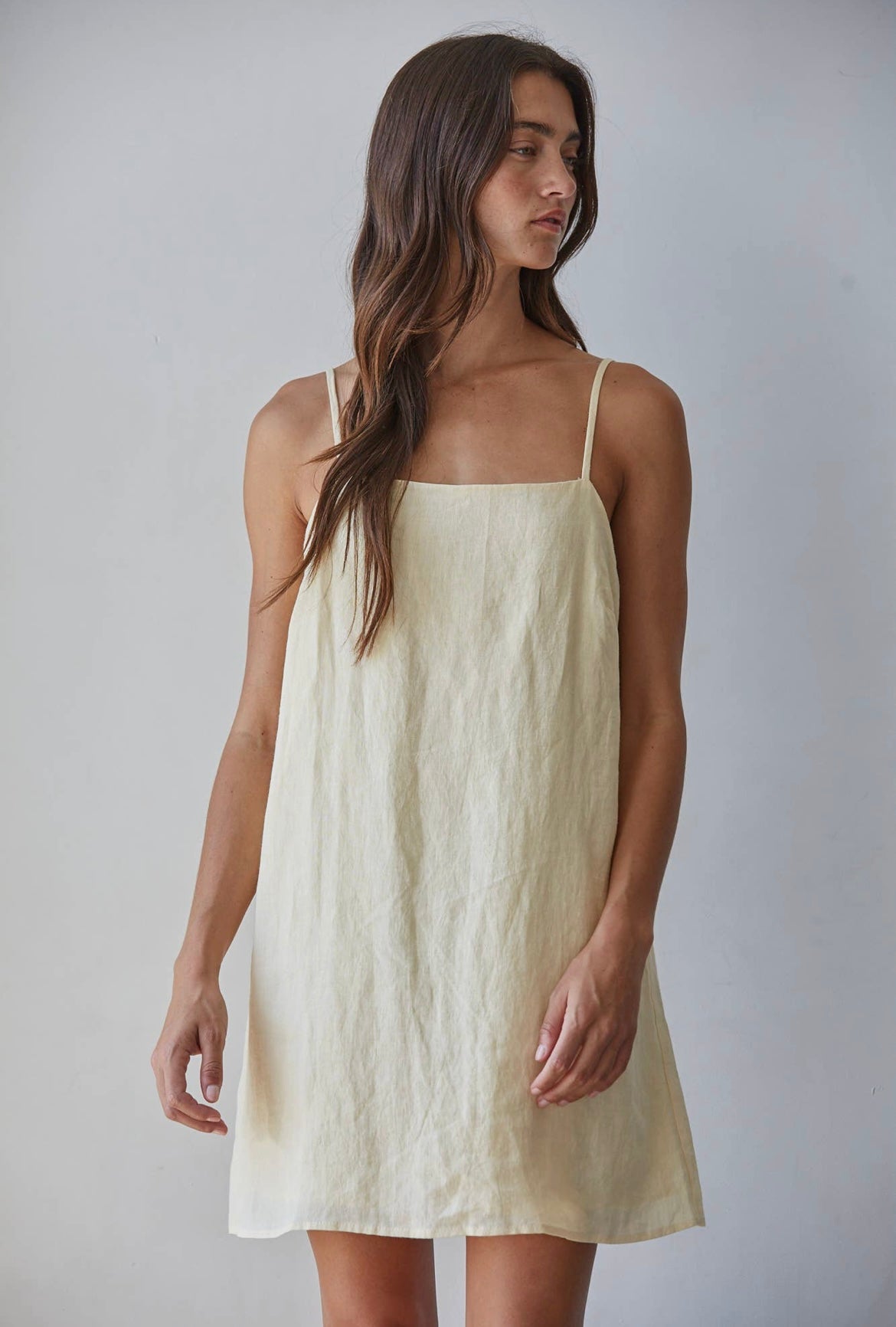 Kaia Linen Mini Dress