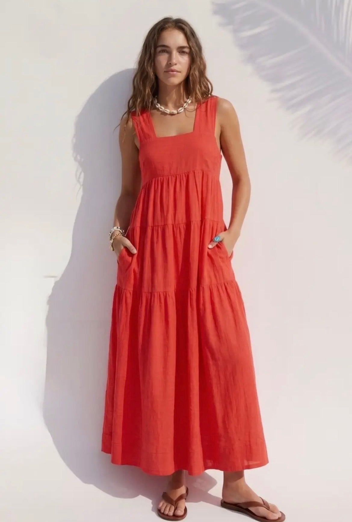 Sloane Cotton Maxi Dress
