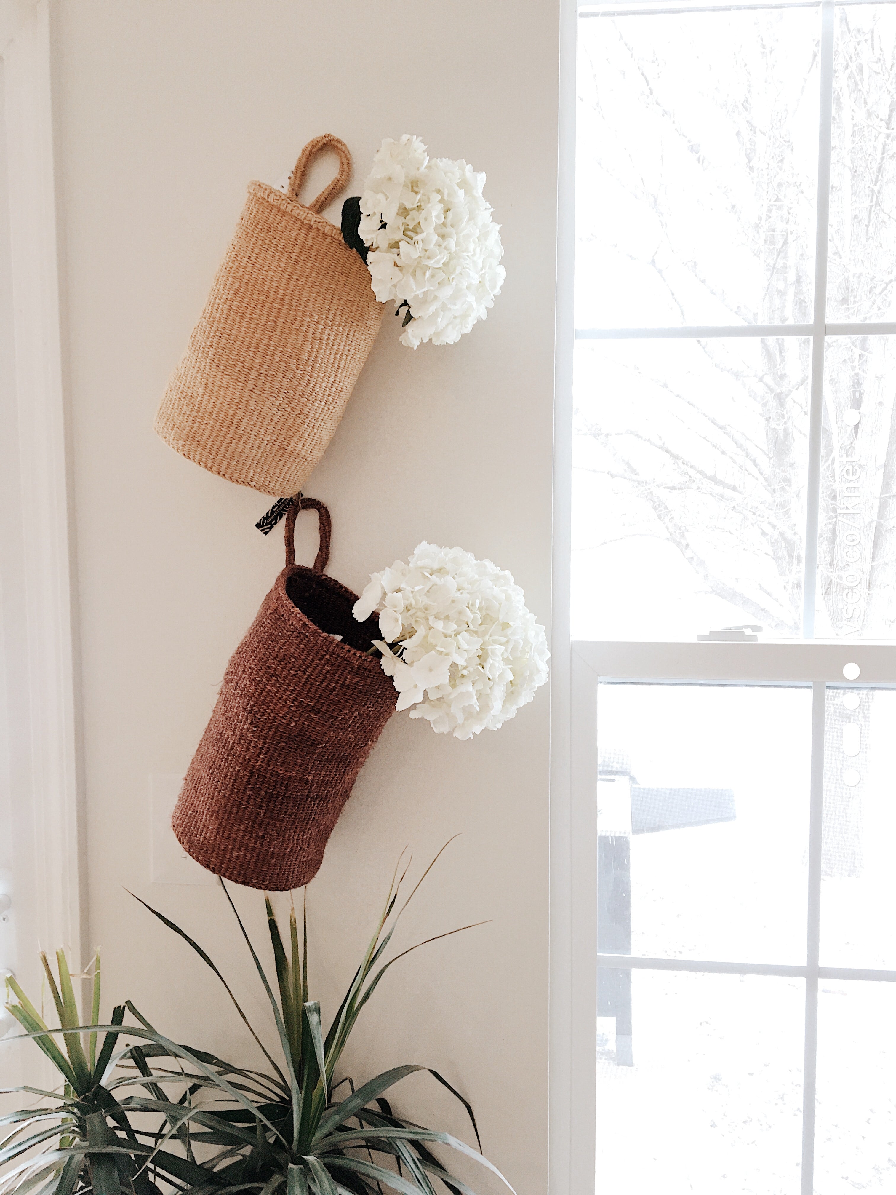 Sisal Hanging Baskets