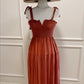 Wren Smocked Midi Dress