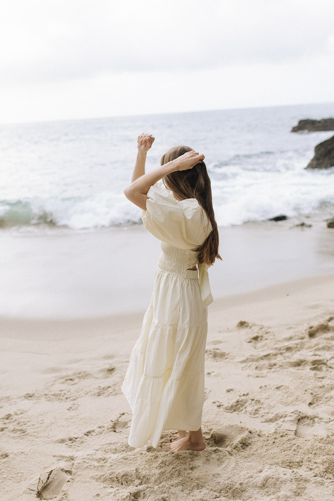 Ivory Cotton Dress