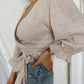 Kaia Wrap Top