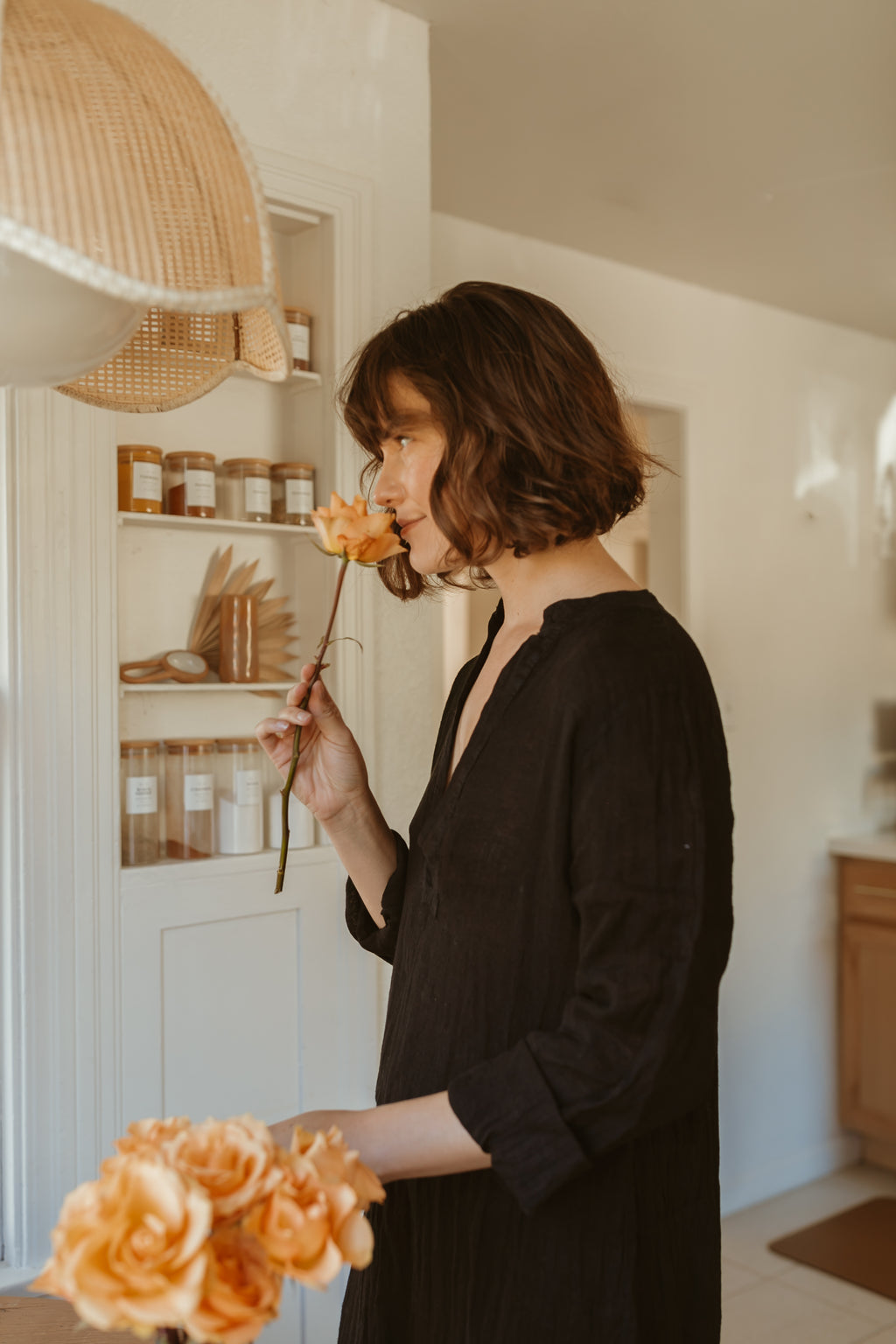 French Linen Tunic Dress